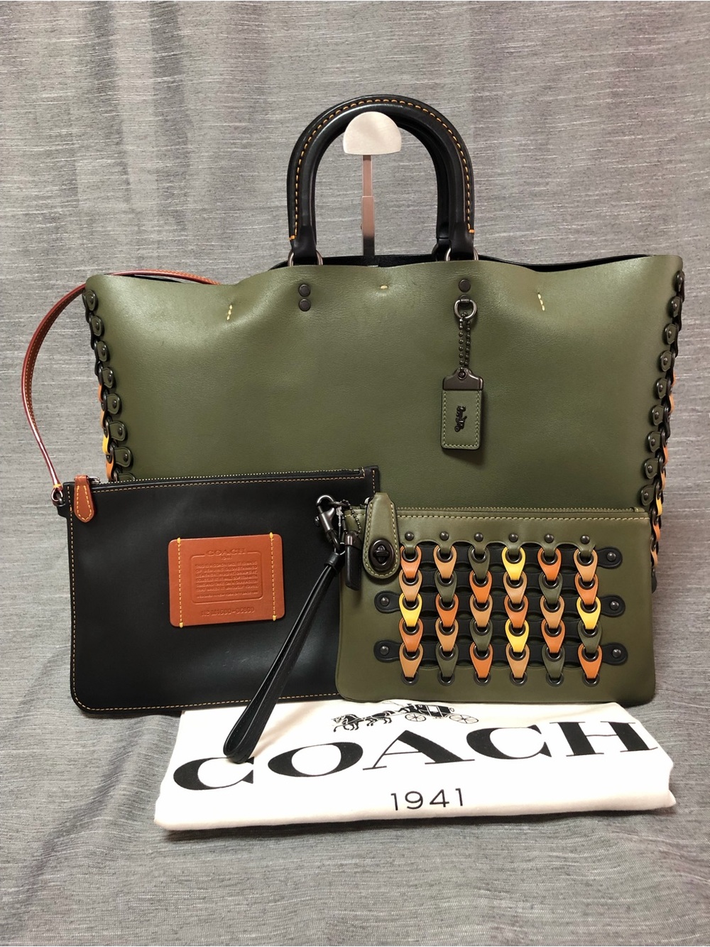 Coach 1941 Tote and Wristlet Set